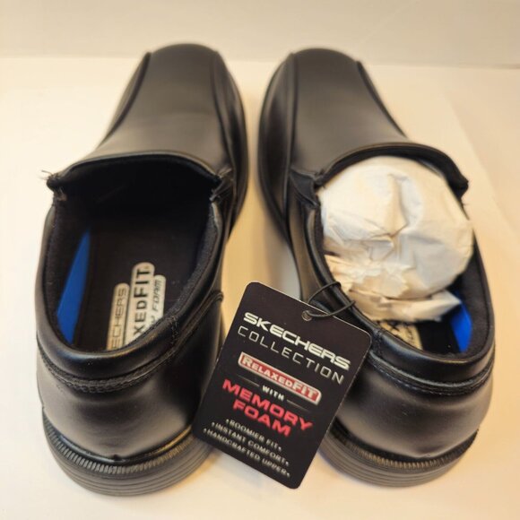 Men's Skechers Relaxed Fit Caswell Noren Loafer, Size: 8 M, Black - Picture 7 of 10